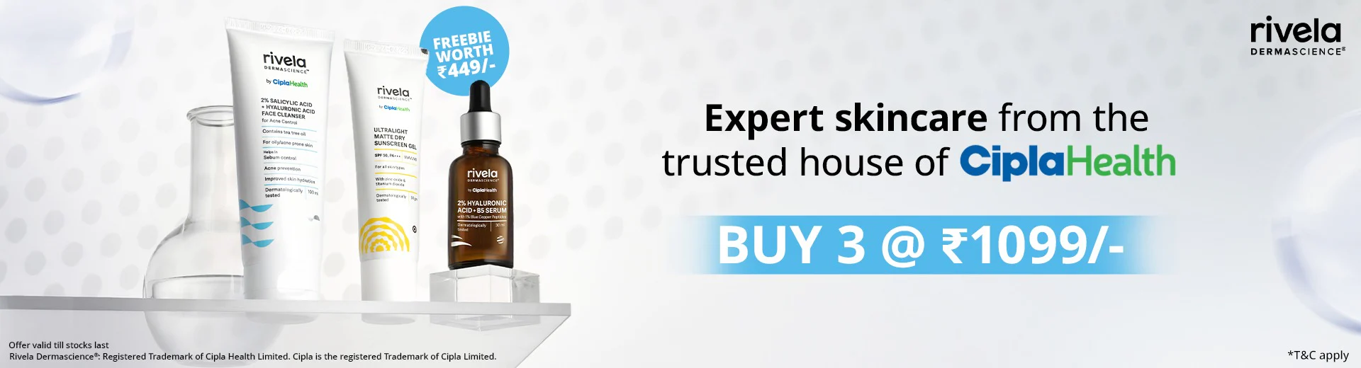 Science-Backed Skincare by Cipla